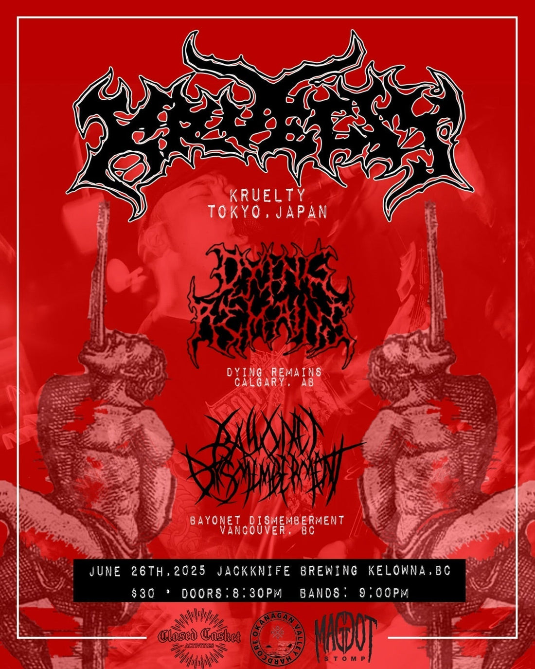 KRUELTY // Dying Remains // BAYONET DISMEMBERMENT