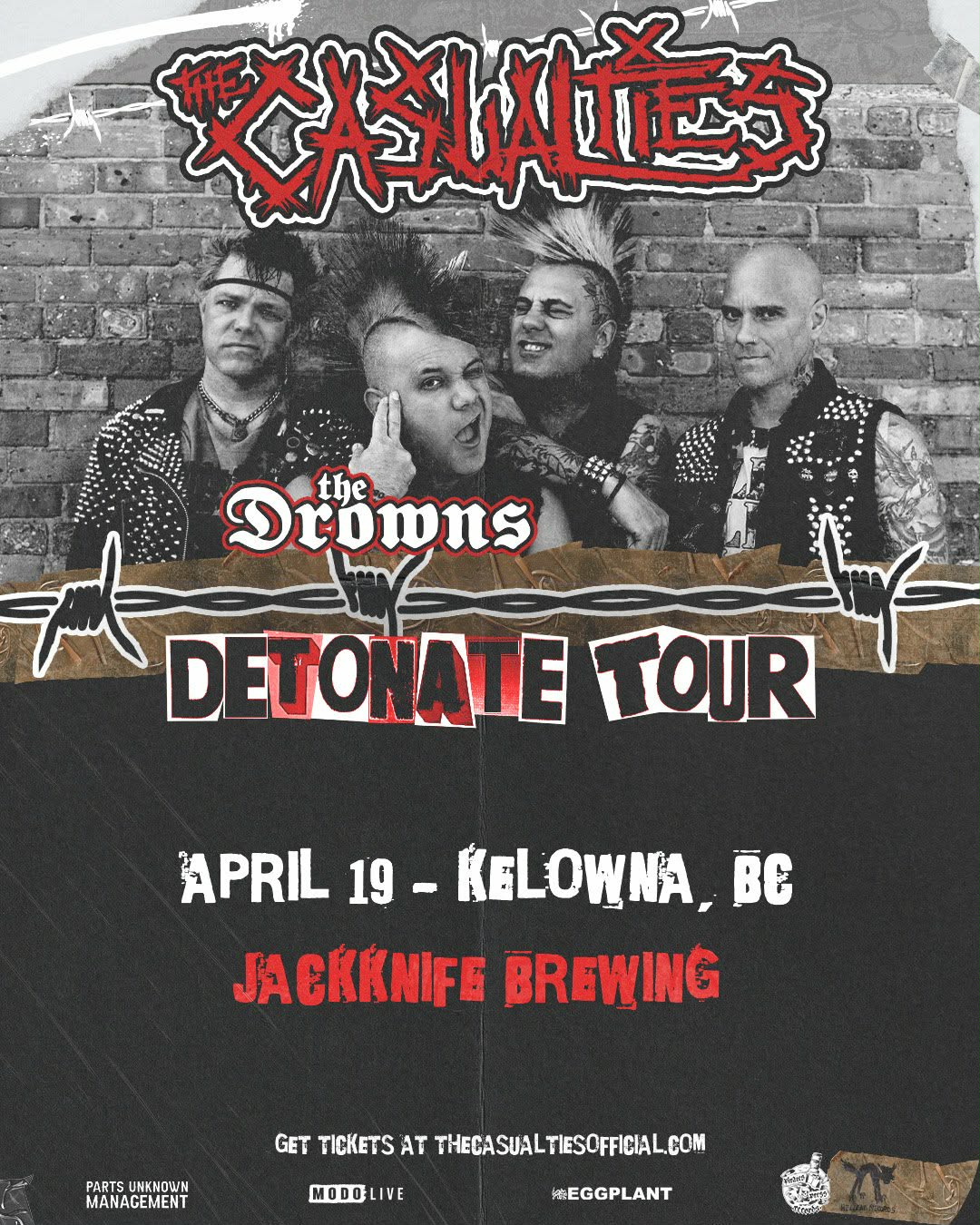The Casualties // The Drowns